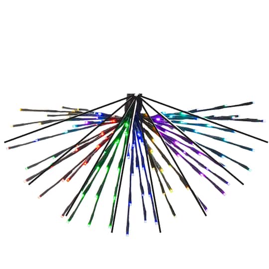 Vickerman 160ct. Black RGB-Warm White LED Starburst Light | 24" | Michaels®